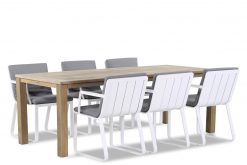 estancia wit bristol 220 tuinset 1 247x165 - Lifestyle Estancia/Bristol 220 cm dining tuinset 7-delig