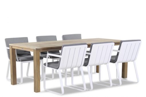 estancia wit bristol 220 tuinset 1 510x340 - Lifestyle Estancia/Bristol 220 cm dining tuinset 7-delig