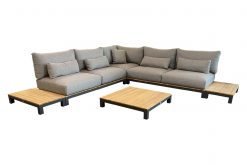 evora vrijstaand lrkopie 247x165 - Suns Evora loungeset - 6-delig - Matt royal grey