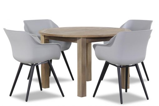 hartman sophie studio mysty black leg birghton 120 cm 1 510x340 - Hartman Sophie studio/Brighton rond 120 cm dining tuinset 5-delig