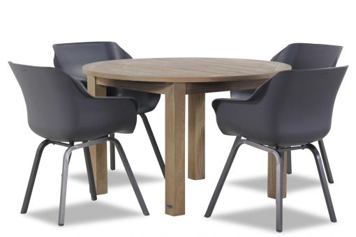 hartman sophie xerix brighton 120 cm 1 510x340 - Hartman Sophie element/Brighton rond 120 cm dining tuinset 5-delig