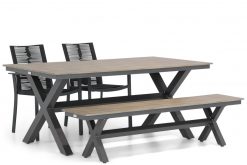 img 6610tuinset 247x165 - Santika Annisa/Forest 180 cm dining tuinset 4-delig