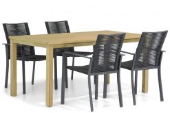 img 6642tuinset 247x165 - Santika Annisa/Weston 160 cm dining tuinset 5-delig