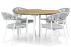 img 7471tuinset 247x165 - Santika Vivian/Montana 130 cm rond dining tuinset 5-delig