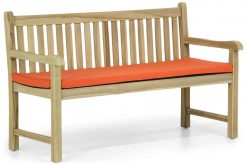 img 7767tuinset 247x165 - Garden Collections Preston tuinbank teak 150 cm incl. orange kussen