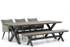 img 8128tuinset 247x165 - Garden Collections Milton/Forest 240 cm dining tuinset 5-delig