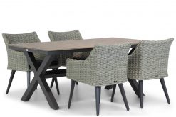 img 8131tuinset 247x165 - Garden Collections Milton/Forest 180 cm dining tuinset 5-delig