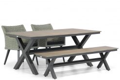 img 8134tuinset 247x165 - Garden Collections Milton/Forest 180 cm dining tuinset 4-delig