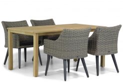 img 8453tuinset 247x165 - Garden Collections Milton/Weston 160 cm dining tuinset 5-delig