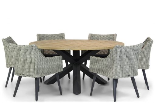 img 8482tuinset 510x340 - Garden Collections Milton/Rockville 160 cm rond dining tuinset 7-delig