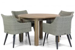 img 8494tuinset 247x165 - Garden Collections Milton/Brighton 120 cm rond dining tuinset 5-delig