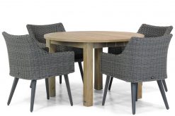 img 8495tuinset 247x165 - Garden Collections Milton/Brighton rond 120 cm dining tuinset 5-delig