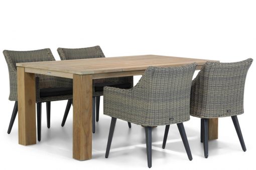 img 8512tuinset 510x340 - Garden Collections Milton/Brighton 165 cm dining tuinset 5-delig