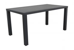 lena aluminium tafel 160x90 voor 6a4835 vrijstaand 247x165 - Lena tuintafel antraciet - 160x90 cm.