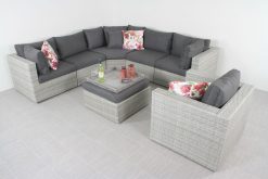 lr 16 parma big corner wg hocker   stoel bovenaf 2847 247x165 - Suns Parma loungeset XL - inclusief loungestoel - White grey