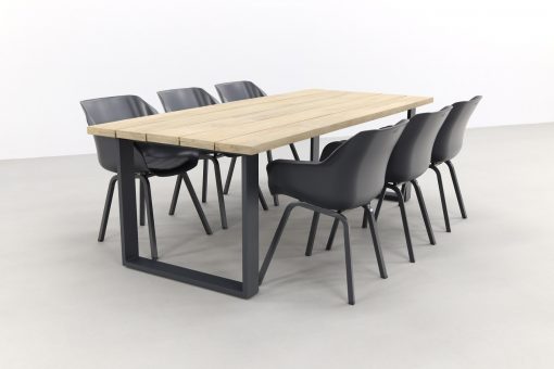 lr 632a1409 510x340 - Hartman Sophie Element Xerix/Pasto teak 240 cm. tuinset - 7-delig