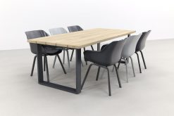 lr 632a1411 247x165 - Hartman Sophie element Xerix - Misty/Pasto teak 240 cm. tuinset - 7-delig