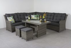 lr richmond ash grey lounge dining met poefjes voor met deco 9064 1 247x165 - Lounge dining set Richmond - Ash grey