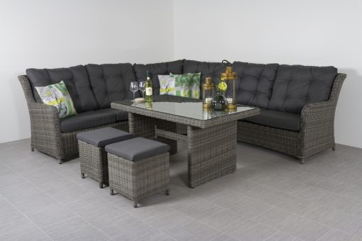 lr richmond ash grey lounge dining met poefjes voor met deco 9064 1 510x340 - Lounge dining set Richmond - Ash grey