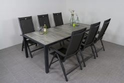 lr tanger tafel 228x105 hartman 6x roma verstelbaar bovenaf 2530 247x165 - Hartman Tanger tuintafel 228 cm. - Roma tuinstoelen