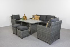 lr delta lounge dining voor 6a0017 247x165 - Delta lounge diningset - 6 delig- Organic grey