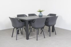 lr lena aluminium tafel 160x90 dining 6 sophie element 6a4784 247x165 - Hartman Sophie Element/Lena 160 cm. tuinset - 7-delig