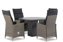 madera kubu graniet 120 cm tuinset 1 247x165 - Garden Collections Madera/Graniet 120 cm dining tuinset 5-delig