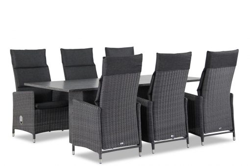 madera off black viking 220 cm 1 1 510x340 - Garden Collections Madera/Graniet 220 cm dining tuinset 7-delig