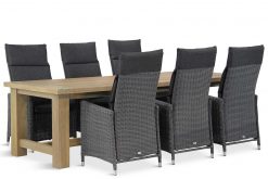 madera tuinset off black 7d fourmile 247x165 - Garden Collections Madera/Fourmile 260 cm dining tuinset 7-delig