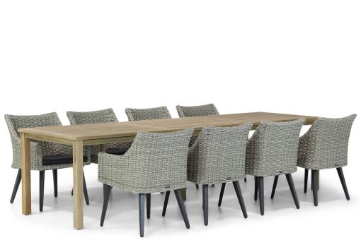 milton new grey tuinstoel weston tuintafel 300 cm tuinset 2tuinset 510x340 - Garden Collections Milton/Weston 300 cm dining tuinset 9-delig