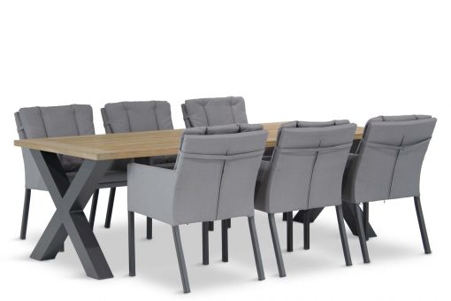 parma antracite met cardiff antra 510x340 - Lifestyle Parma/Cardiff 240 cm dining tuinset 7-delig