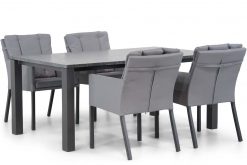 parma tuinset antracite 5d munster 247x165 - Lifestyle Parma/Munster 180 cm dining tuinset 5-delig