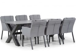 parma tuinset antracite 7d calgary 247x165 - Lifestyle Parma/Calgary 240 cm dining tuinset 7-delig