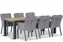 parma tuinset antracite 7d veneto 247x165 - Lifestyle Parma/Veneto 230 cm dining tuinset 7-delig