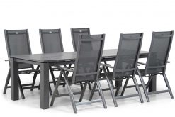 royal club tuinset antracite 7d alaska 247x165 - Hartman Royal Club/Alaska 240 cm dining tuinset 7-delig