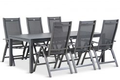 royal club tuinset antracite 7d concept 247x165 - Hartman Royal Club/Concept 220 cm dining set 7-delig