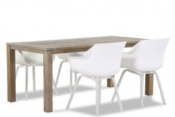 sophie wit bristol 180 1 247x165 - Hartman Sophie element/Bristol 180 cm dining tuinset 5-delig