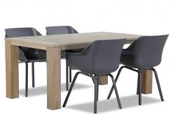 sophie xerix brifghton 165 1 247x165 - Hartman Sophie element/Brighton 165 cm dining tuinset 5-delig