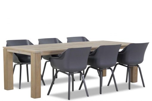 sophie xerix brighton 240 tuinset 1 510x340 - Hartman Sophie element/Brighton 240 cm dining tuinset 7-delig