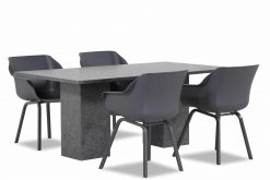 sophie xerix graniet 180 1 247x165 - Hartman Sophie element/Graniet 180 cm dining tuinset 5-delig