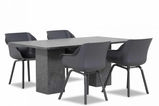 sophie xerix graniet 180 1 510x340 - Hartman Sophie element/Graniet 180 cm dining tuinset 5-delig