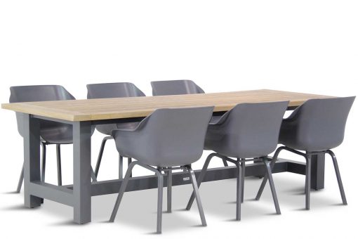 sophie tuinset xerix 7d san francisco 1 510x340 - Hartman Sophie element/San Francisco 260 cm dining tuinset 7-delig