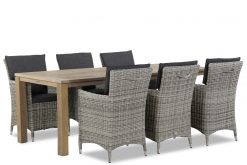 springfield grey bristol 220 1 247x165 - Garden Collections Springfield/Bristol 220 cm dining tuinset 7-delig