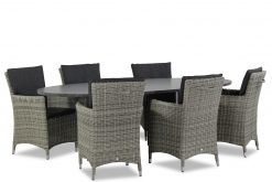 springfield met graniet ovaal 1 247x165 - Garden Collections Springfield/Graniet 240 cm dining tuinset 7-delig