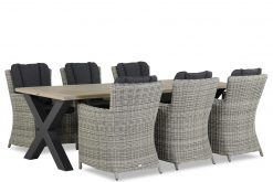 venerdi cardiff x factor tuinset 1 247x165 - Garden Collections Venerdi/Cardiff 240 cm dining tuinset 7-delig