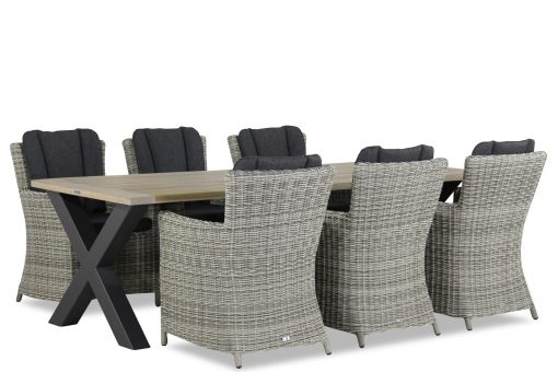 venerdi cardiff x factor tuinset 1 510x340 - Garden Collections Venerdi/Cardiff 240 cm dining tuinset 7-delig