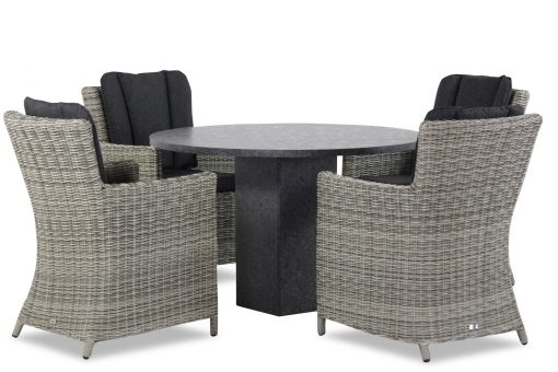 venerdi graniet 120 cm tuintafel 1 510x340 - Garden collections Venerdi/Graniet 120 cm dining set 5-delig