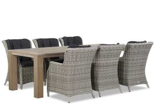 vita brighton 240 1 510x340 - Garden Collections Vita/Brighton 240 cm dining tuinset 7-delig