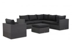 wicker loungeset houston met houston stoel 1 247x165 - Garden Collections Houston hoek loungeset 7-delig