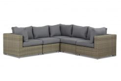 wicker loungeset toronto 3 2 1 1 247x165 - Garden Collections Toronto hoek loungeset 5-delig